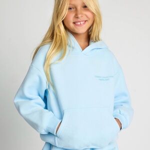 COMFRT SMALL Kids Baby Blue Hoodie